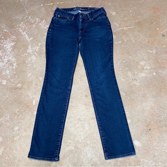 Eddie Bauer Denim - SOLD @sunniebunny 01 Eddie Bauer Curvy Fit Straight Leg Blue Blue Jeans 6